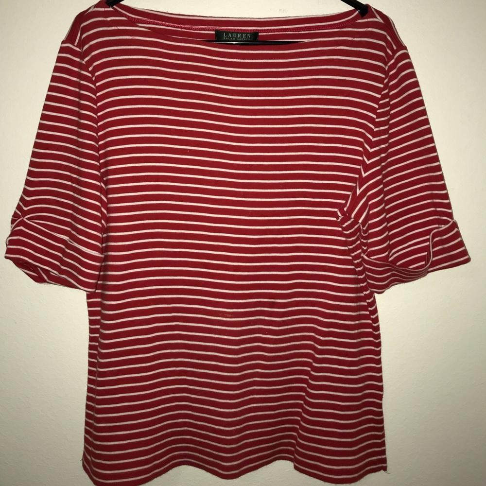 ralph lauren off the shoulder top